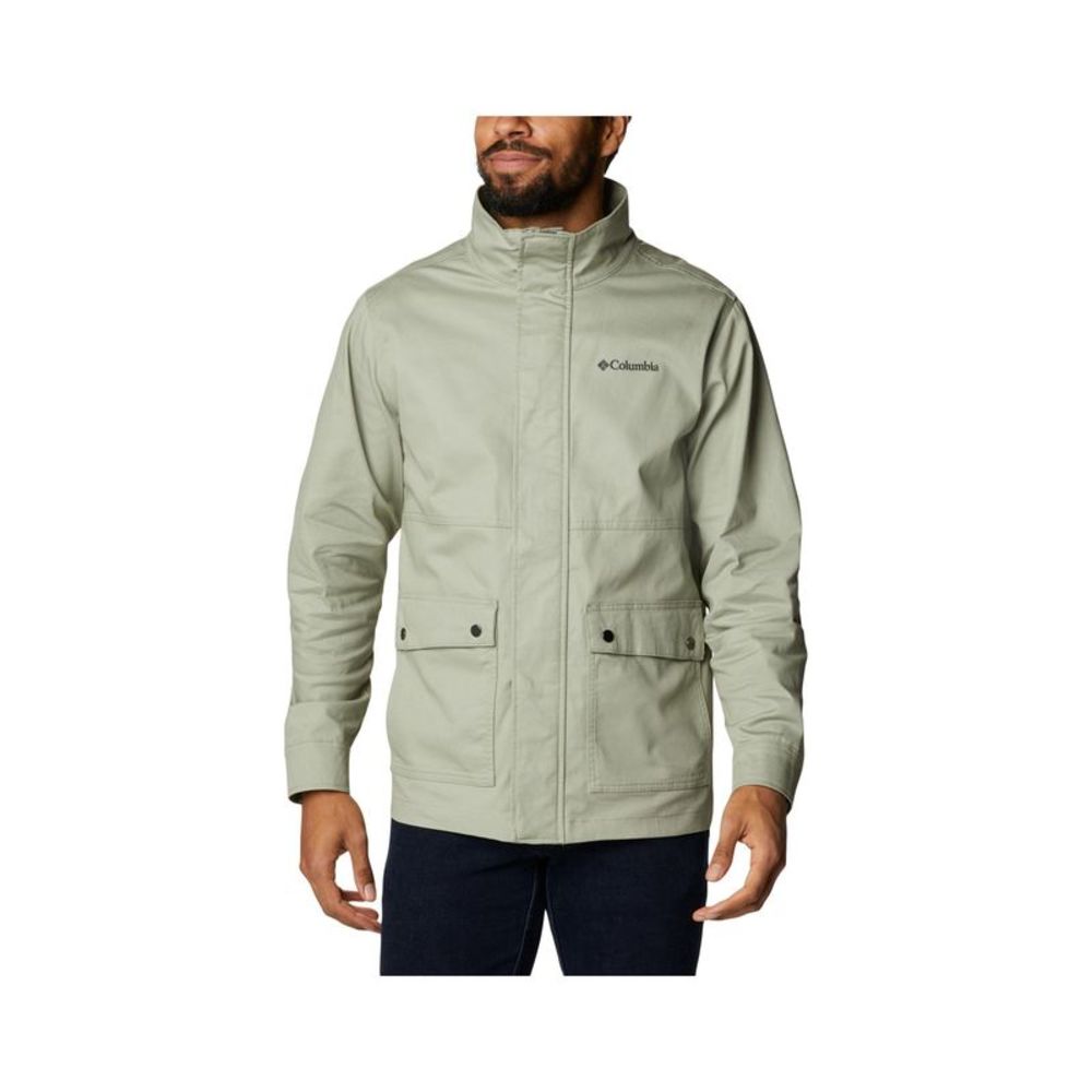COLUMBIA SPORTSWEAR CO. Mens Tanner Green Stretch Zip Up Jacket XL